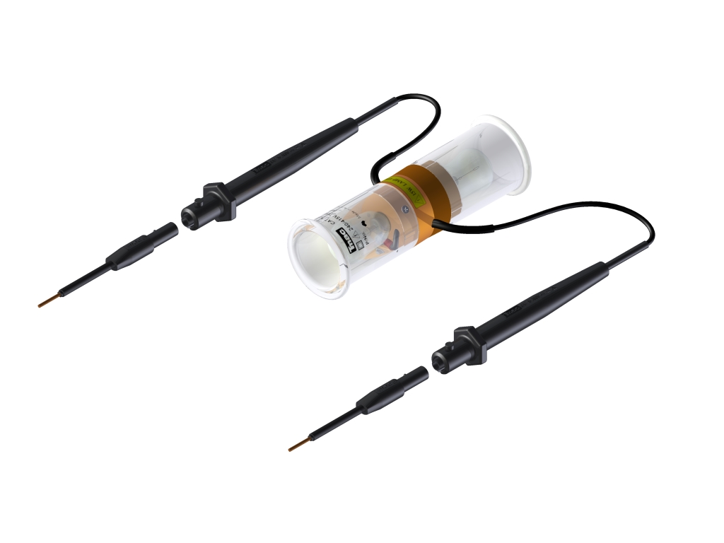 LV Test Lamps 2 Rounded Point Floating Probes TMAC